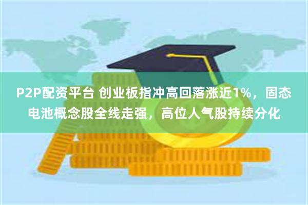 P2P配资平台 创业板指冲高回落涨近1%，固态电池概念股全线走强，高位人气股持续分化